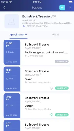 DocBuddy: a patient's appointments